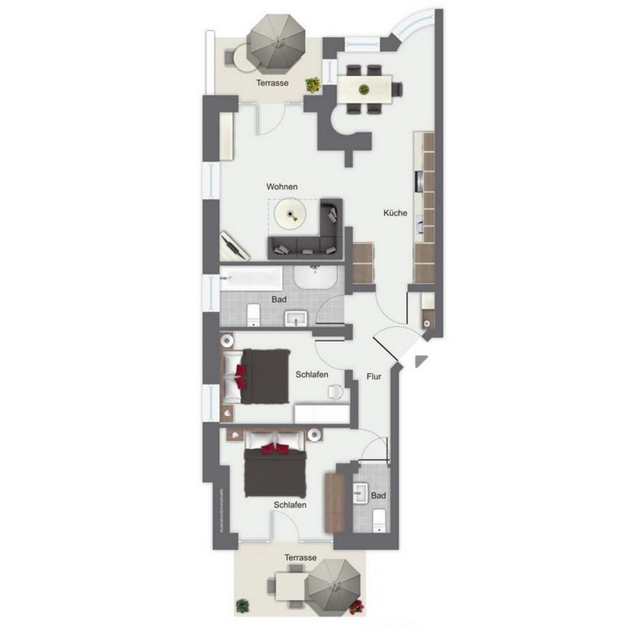 Villa Triton Wohnung 01 บอลเทินฮาเกิน ภายนอก รูปภาพ